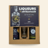 Coffret 2 bouteilles et 2 verres